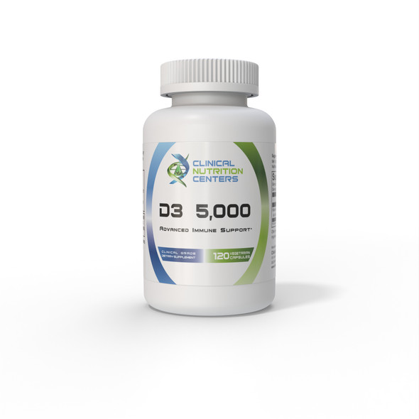 D3 5000 by Clinical Nutrition Centers 120 Vege Capsules