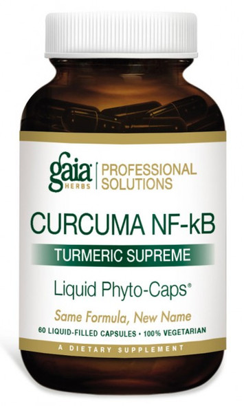 Curcuma NF-kB: Turmeric Supreme by Gaia Herbs (Professional Solutions) 60 Capsules