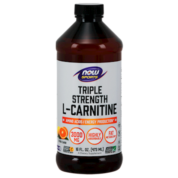 Liquid L-Carnitine 3000 mg by Now 16 fl oz