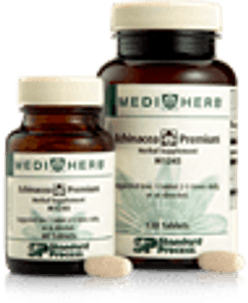 Echinacea Premium M1245 by MediHerb 120 Tablets