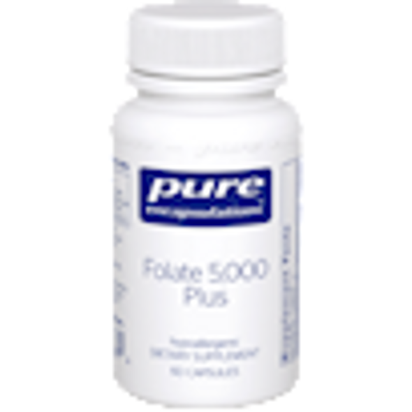 Folate 5,000 Plus 60 capsules by Pure Encapsulations