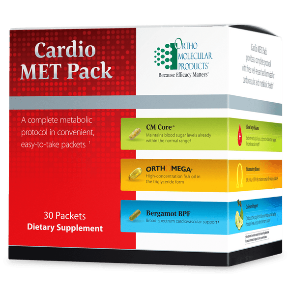 Cardio MET Pack 30ct by Ortho Molecular