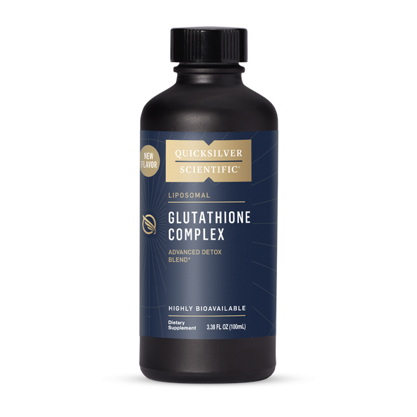 Glutathione Complex + Cacao Raspberry (3.38 oz.) 100 ml by QuickSilver Scientific Liposomal supplements