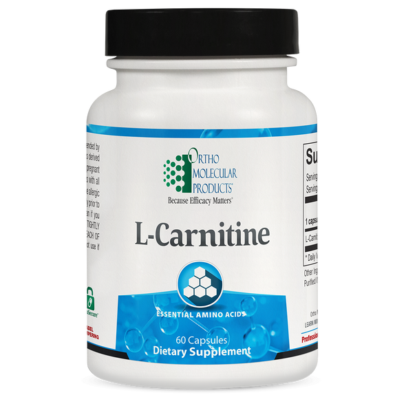 L-Carnitine 60 capsules by Ortho Molecular
