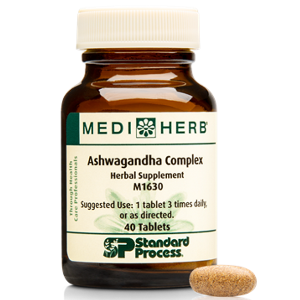 Ashwagandha Complex M1635 by MediHerb 120 Tablets