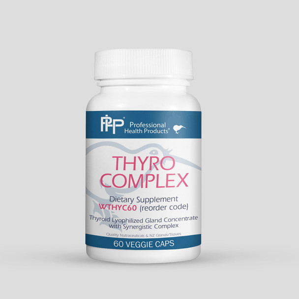 Thyro Complex with Thyroid Glandular 60 capsules by Professional Health Products PHP 