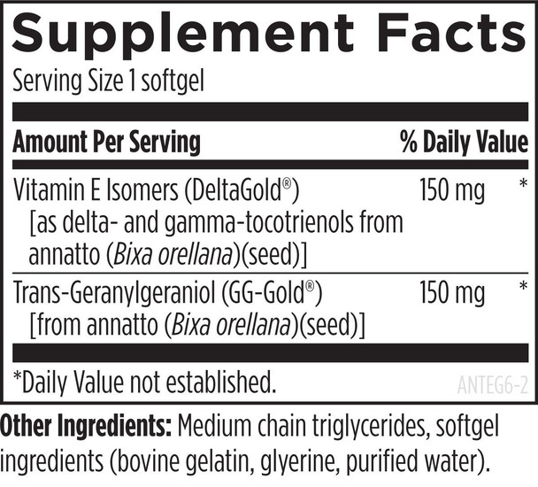 Annatto-E™ GG 60 softgels by Designs For Health