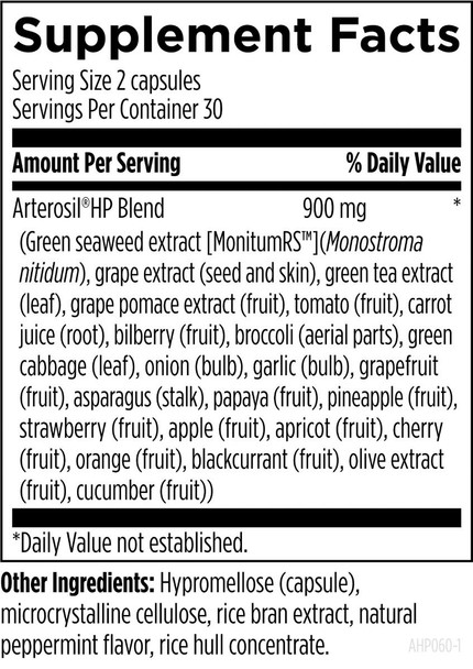 Arterosil® HP 60 capsules by Designs For Health