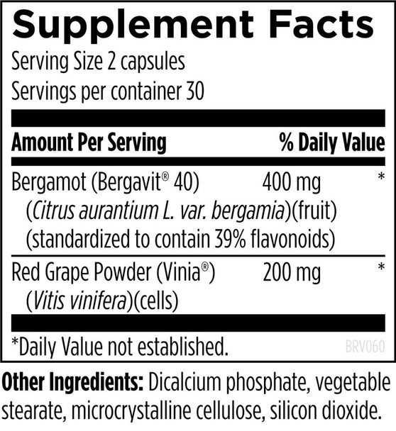 BergaVin™ 60 capsules by Designs For Health