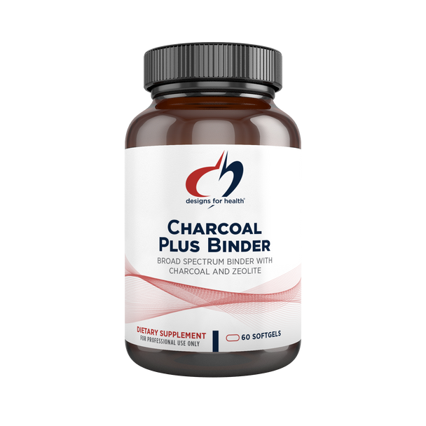 Charcoal Plus Binder 60 softgels by Designs For Health