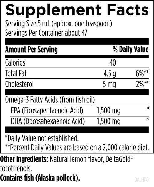 OmegAvail™ Hi-Po Liquid 8 fl oz (237 mL) liquid by Designs For Health