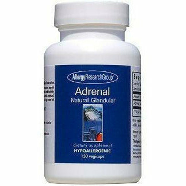 Adrenal Natural Glandular 150 caps by Allergy Research Group