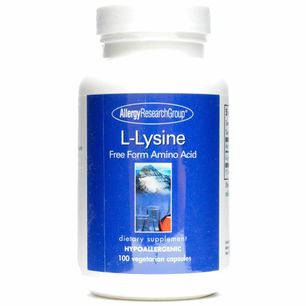 L-Lysine 500 mg 100 caps by Allergy Research Group