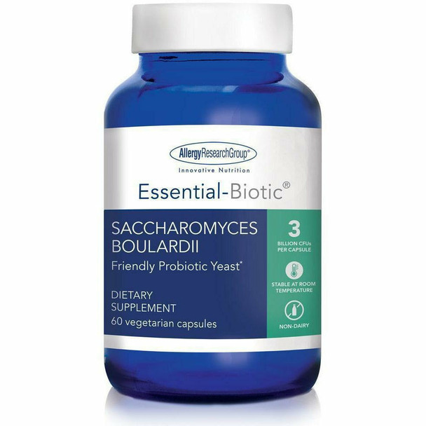 Essential-Biotic Sacch Boulardii 60 Caps by Allergy Research Group