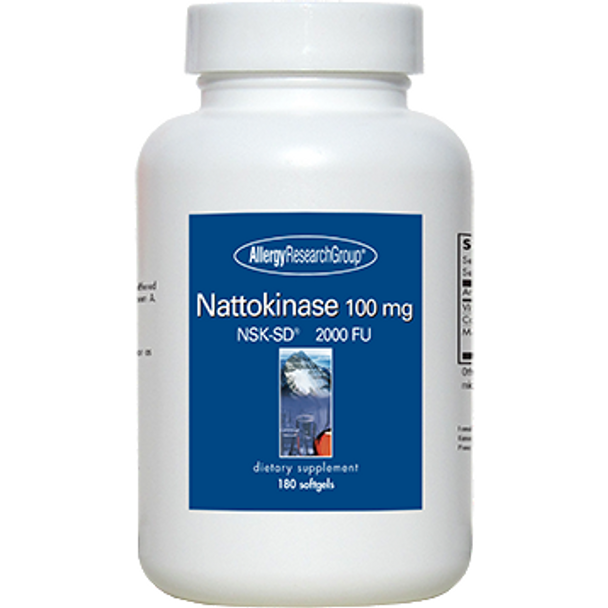 Nattokinase 100 mg 180 gels by Allergy Research Group