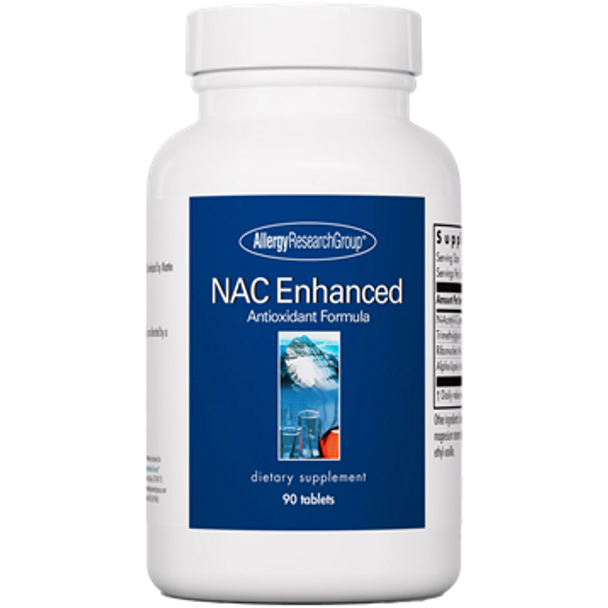 NAC Enhanced 200 mg 90 tabs by Allergy Research Group