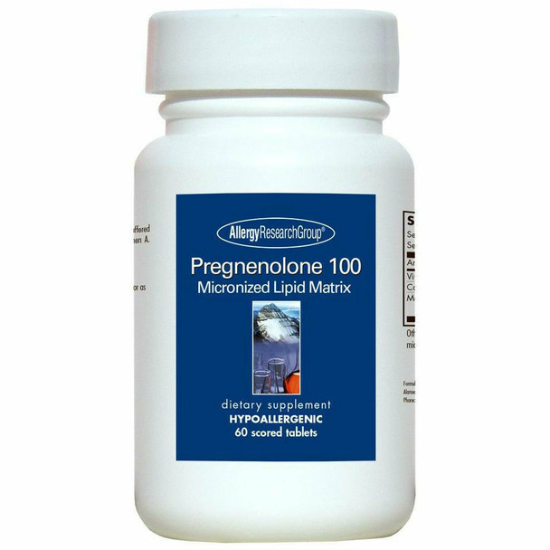 Pregnenolone 100 mg 60 tabs by Allergy Research Group