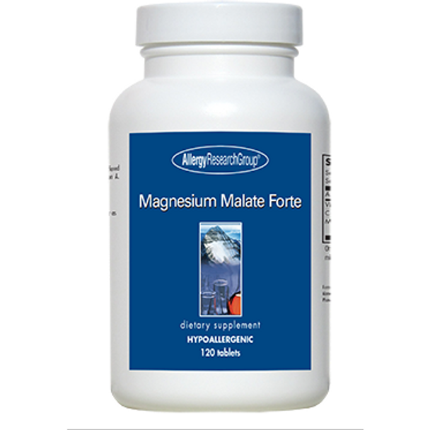 Magnesium Malate Forte 120 tabs by Allergy Research Group