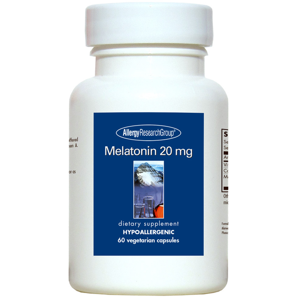 Melatonin 20 mg 60 vcaps by Allergy Research Group