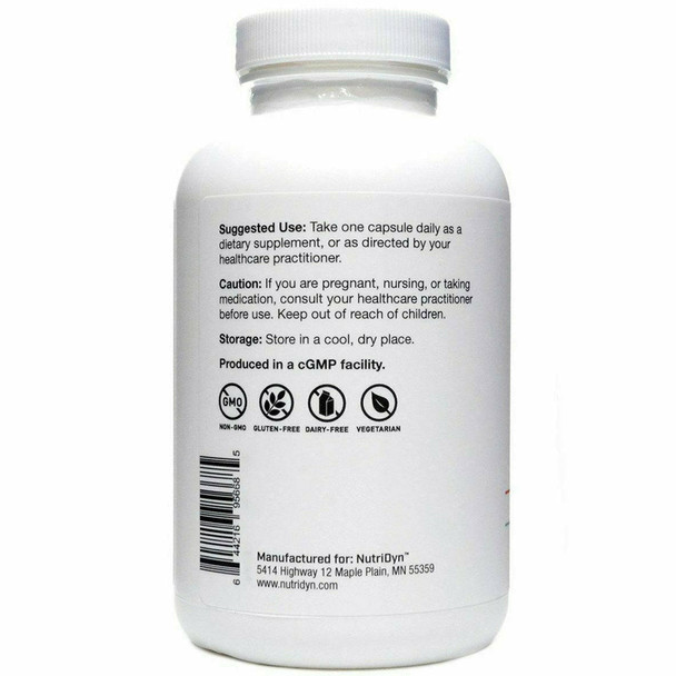 NAC-600 mg N-Acetyl-Cysteine by Nutri-Dyn - 180 Capsules