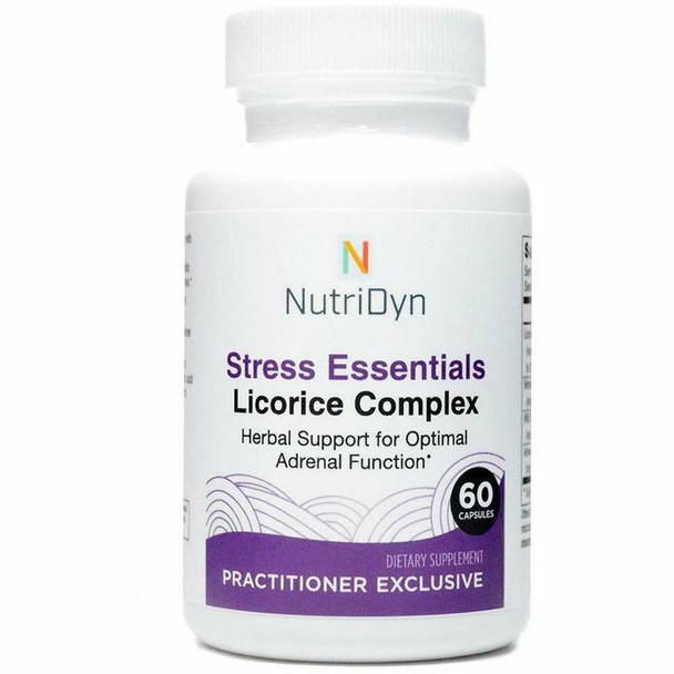 Stress Essentials Licorice Complex 60 Caps by Nutri-Dyn