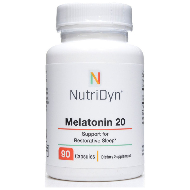 Melatonin 20 90 Capsules By Nutri-Dyn