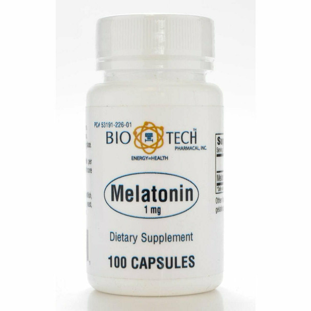 Melatonin 1 mg 100 caps by Bio-Tech