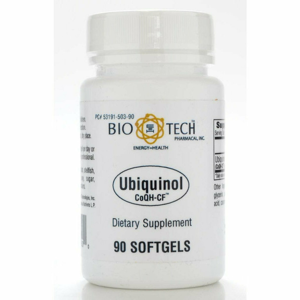 Ubiquinol (CoQH-CF) 90 softgels by Bio-Tech