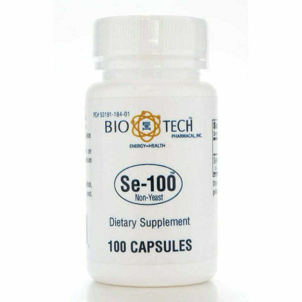 Se-100 (Non-Yeast) 100 caps by Bio-Tech