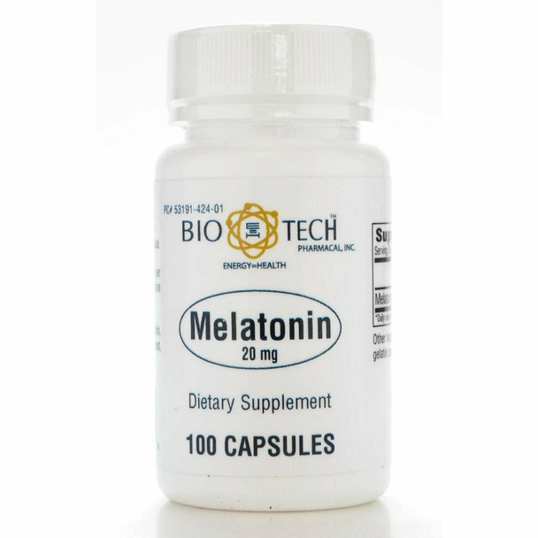 Melatonin 20 mg 100 caps by Bio-Tech