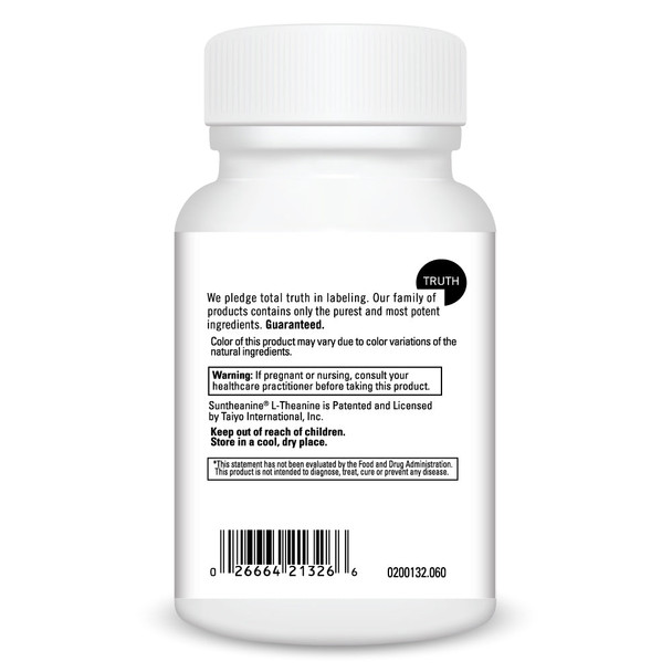 L-Theanine 200 mg by Davinci Labs - 30 Capsules