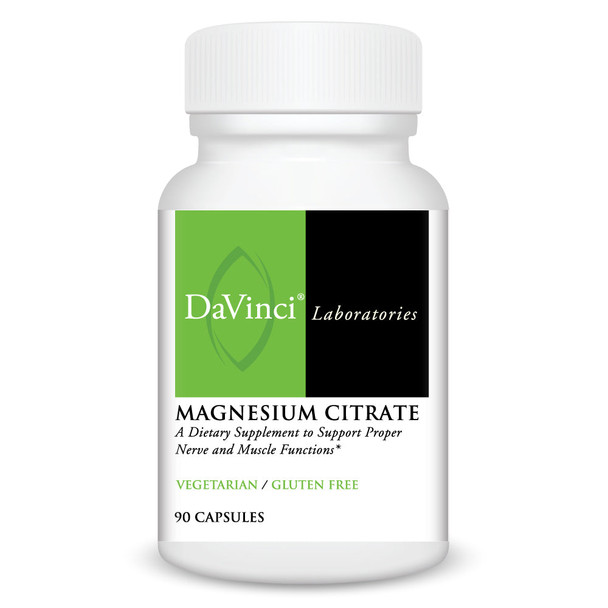 Magnesium Citrate 90 caps by Davinci Labs