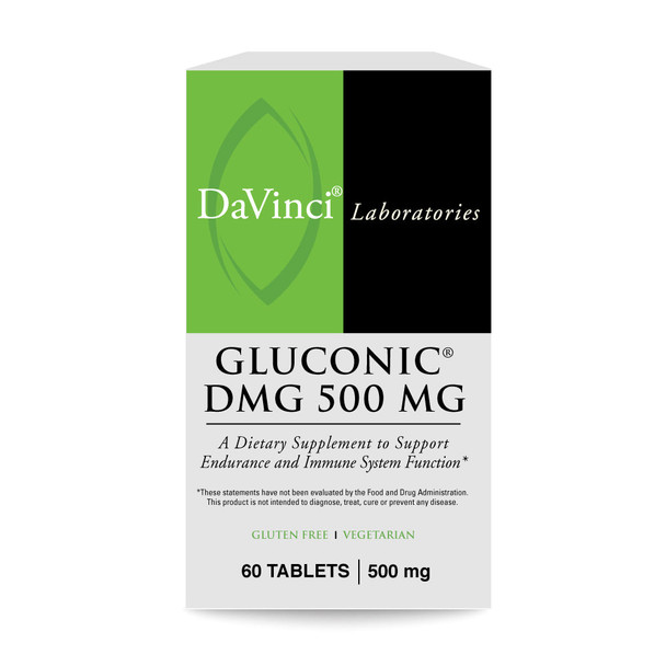 Gluconic DMG 500 mg 60 tabs by Davinci Labs