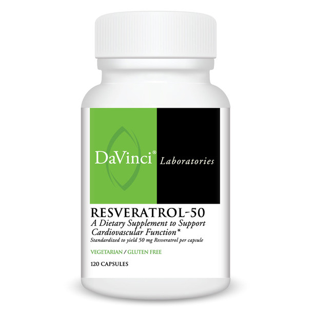 Resveratrol-50 120 caps by Davinci Labs