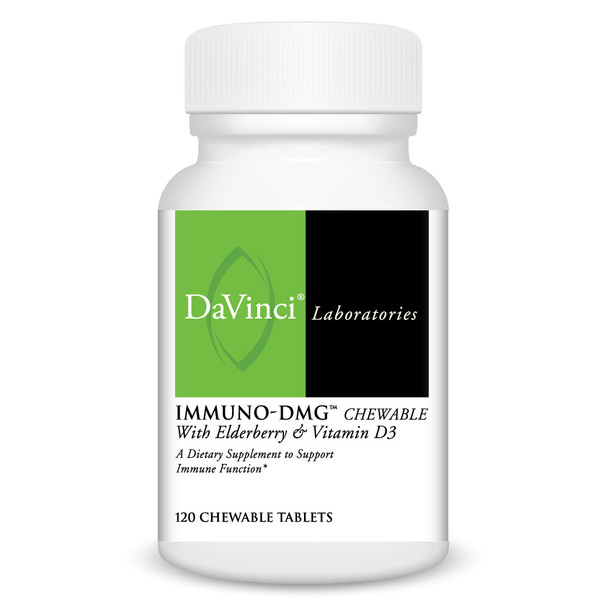 Immuno-DMG w. Elderberry/Vit D3 120 tabs by Davinci Labs