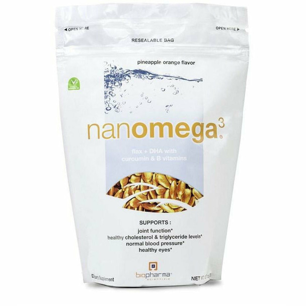 nanomega3 Pineapple Orange 12.7 oz by BioPharma Scientific