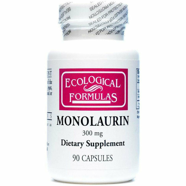 Monolaurin (Lauric Acid) 300 mg 90 caps by Ecological Formulas