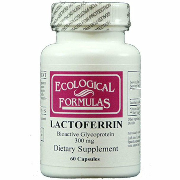 Lactoferrin 300 mg 60 caps by Ecological Formulas