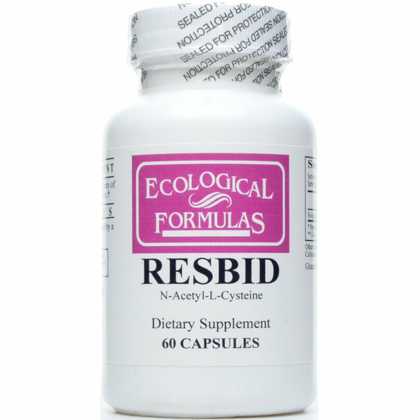 RESBID N-Acetyl-L-Cysteine 60 caps by Ecological Formulas