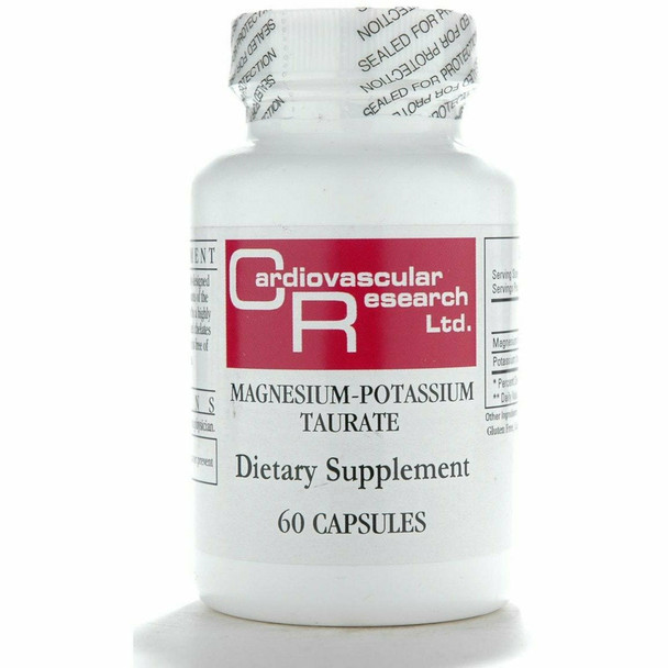 Magnesium-Potassium Taurate 60 caps by Ecological Formulas