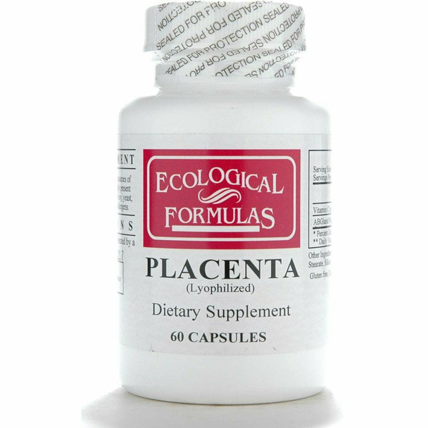 Placenta 60 caps 250 mg by Ecological Formulas