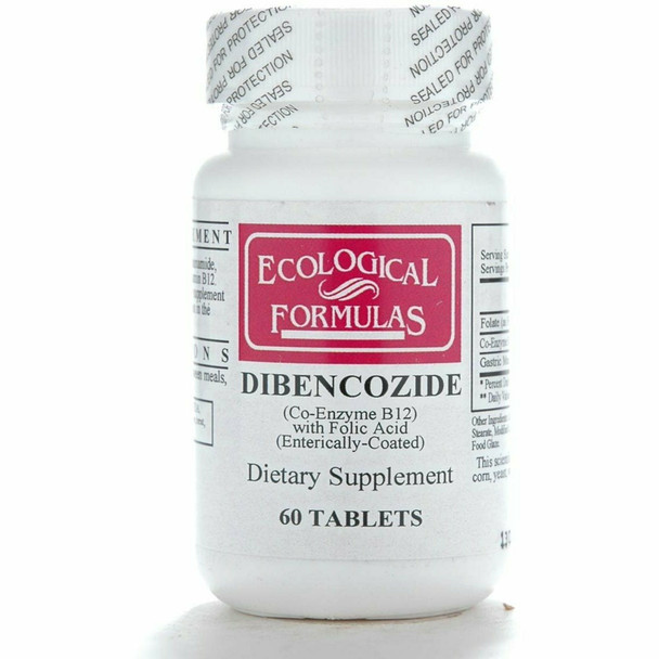 Dibencozide B12 1000 mcg 60 tabs by Ecological Formulas