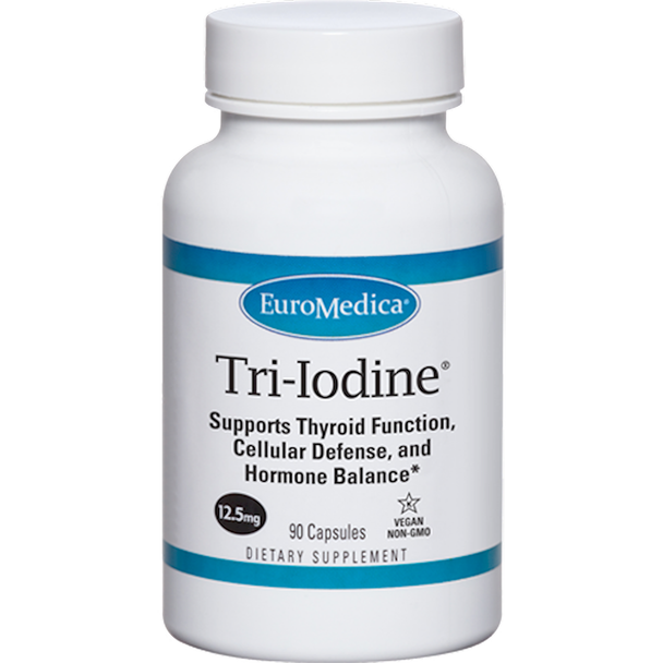 Tri Iodine 12.5 mg 90 caps by EuroMedica