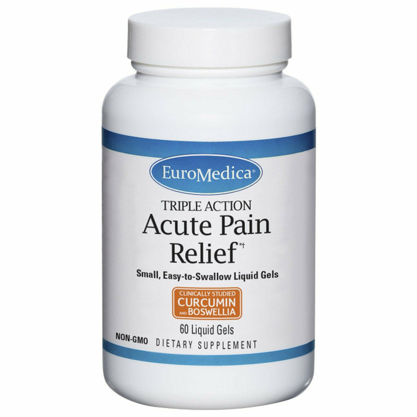 Acute Pain Relief 60 liquid gels by EuroMedica
