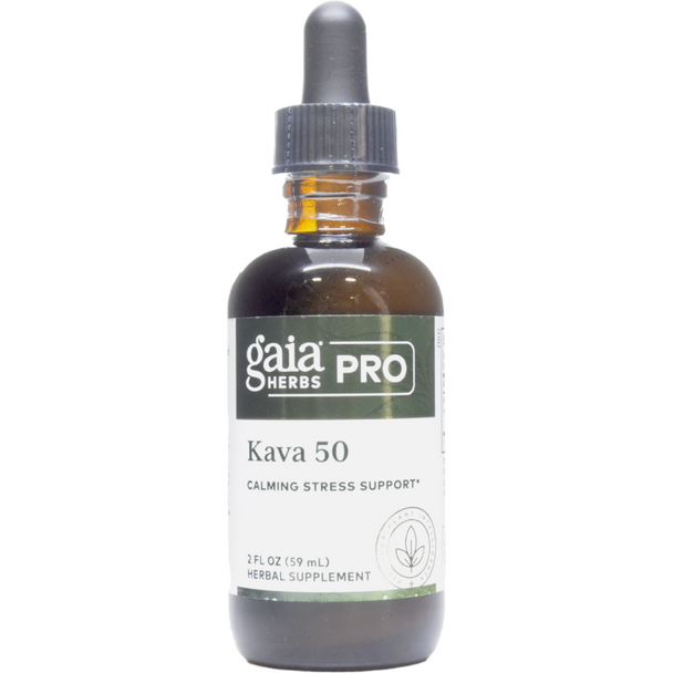 Kava 50 2 fl oz by Gaia Herbs Pro