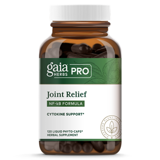 Joint Relief NF-kB Formula 120 Liquid Phyto-Caps by Gaia Herbs Pro