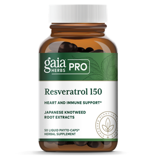 Resveratrol 150 50 Liquid Phyto-Caps by Gaia Herbs