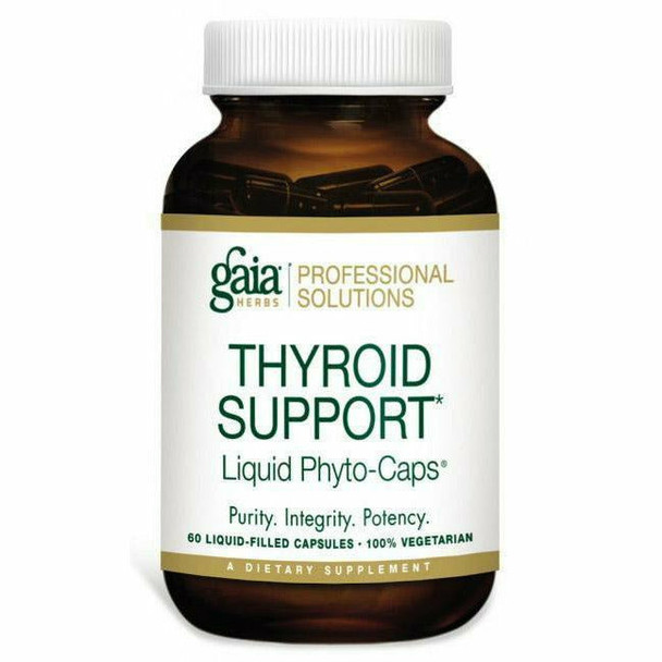 Thyroid Support Formula Pro 60 lvcaps by Gaia Herbs