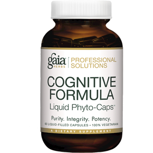 Cognitive Formula 60 liquid phyto-caps by Gaia Herbs Pro