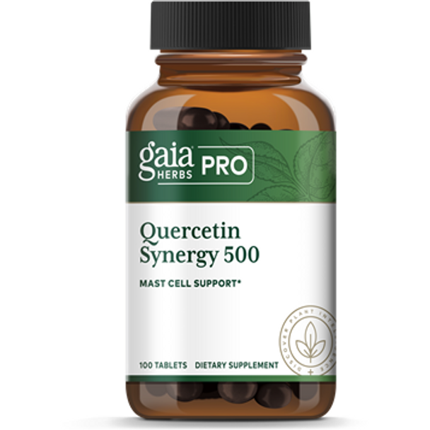 Quercetin Synergy 500 100 tabs by Gaia Herbs Pro